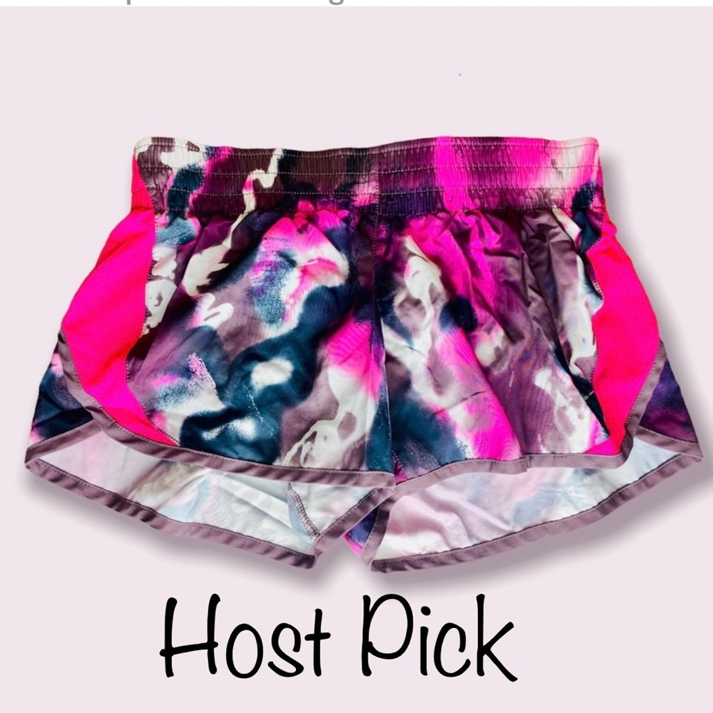 Nike Dri-Fit Shorts Activewear Lined Pink and Black. Host Pick - Picture 1 of 6